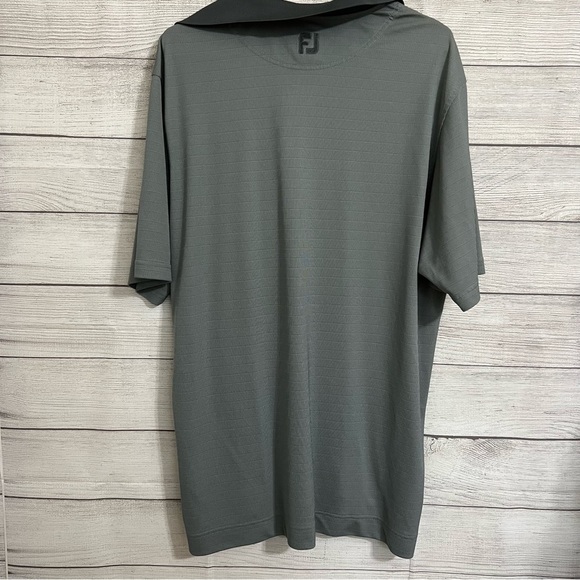 Footjoy Mens Polo Size Large - Grey - Picture 8 of 10